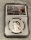 2021 $1 Canada Peace Dollar 1oz Silver Coin-NGC Reverse PR70 UHR-FDOI-Taylor Sig