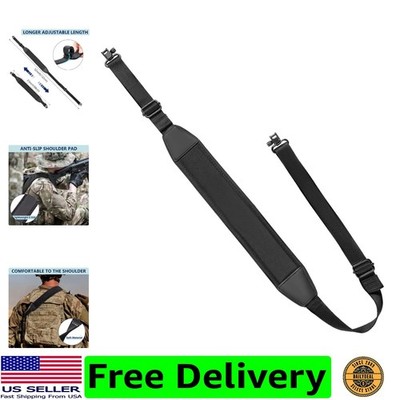 Two Point Sling with Swivels, Comfortable Neoprene Padded, Length Adjustable ...