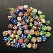 Atrix 70 Dice Multi Pack 10 Set Of Dice