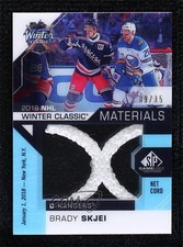 2018-19 SP Game Used Winter Classic Material Net Cords 9/35 Brady Skjei 0c3