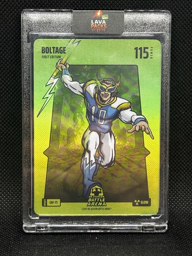2025 Bo Jackson Battle Arena BOLTAGE (Josh Herbert) Green Glow SSP Case Hit