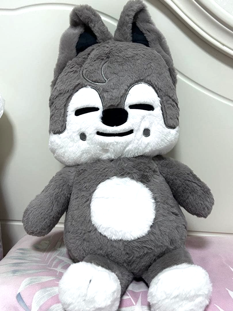 Stray Kids SKZOO WolfChan Big Plush Teddybear Official 60cm w/o
