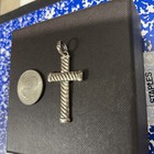 Sigal Sterling Silver 925 Cross Pendant. — photo 2