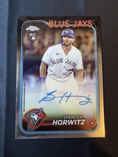 2024 Topps Chrome - Rookie Autographs, Spencer Horwitz (AU, RC) On-Card Auto. rookie card picture