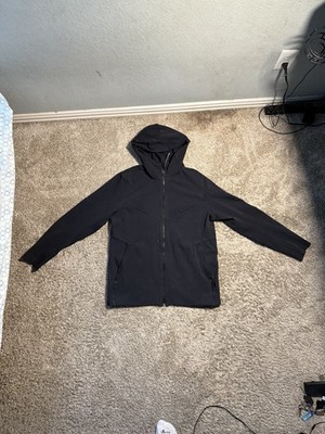 Nike Black Tech Fleece Hooded Streetwear Running/Activewear zip up jacket 