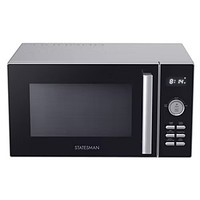 25L 900W Silver Digital Combination Microwave 11 Power Levels 95-minute Timer.