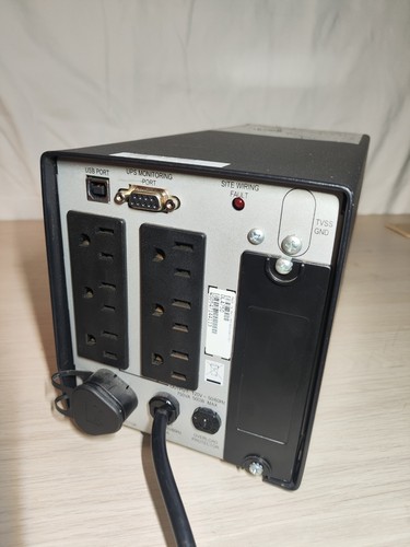 APC SmartUPS 750 Tower UPS SUA750 500W 120V 750VA WORKING!! TESTED - Picture 5 of 7
