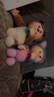 Lot Plush Fabric Play Baby Dolls w/ Animal Costumes, Blue Eyes, Light Skin — photo 4