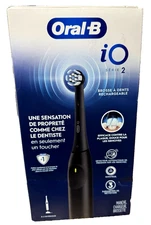 Oral-B iO 2 Series Rechargeable Electric Toothbrush - Black. NIB. FAST SHIPPING