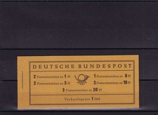 Bund Markenheftchen 4 X u, RLV III postfrisch