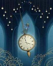 Alice Through the Looking Glass by Christi Chung Movie Poster Ltd x/40 Mondo Art