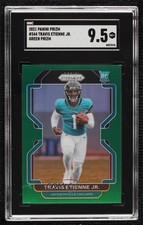 2021 Panini Prizm Rookie Green Prizm Travis Etienne Jr #344 SGC 9.5 Mint+ 0pv7