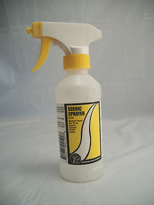 Foliage Scenic Cement EMPTY Spray Bottle model railroad scenery landscaping