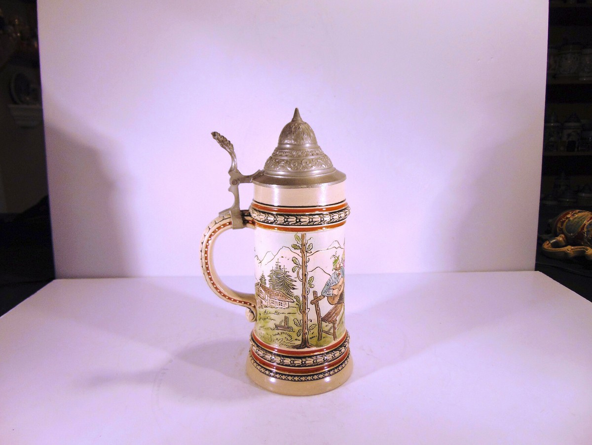 Steinページ Antique German Stein by Merkelbach & Wick # 3002 c | eBay
