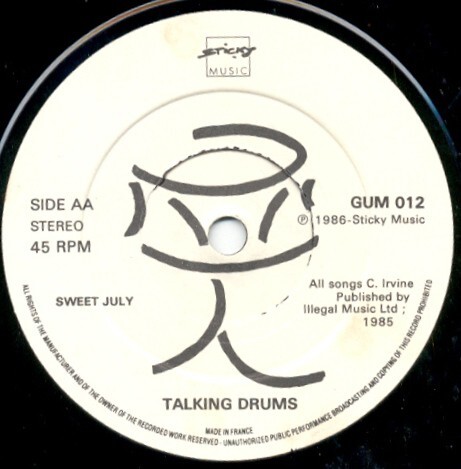 Talking Drums - Pretend A Stranger (7") - Picture 4 of 4