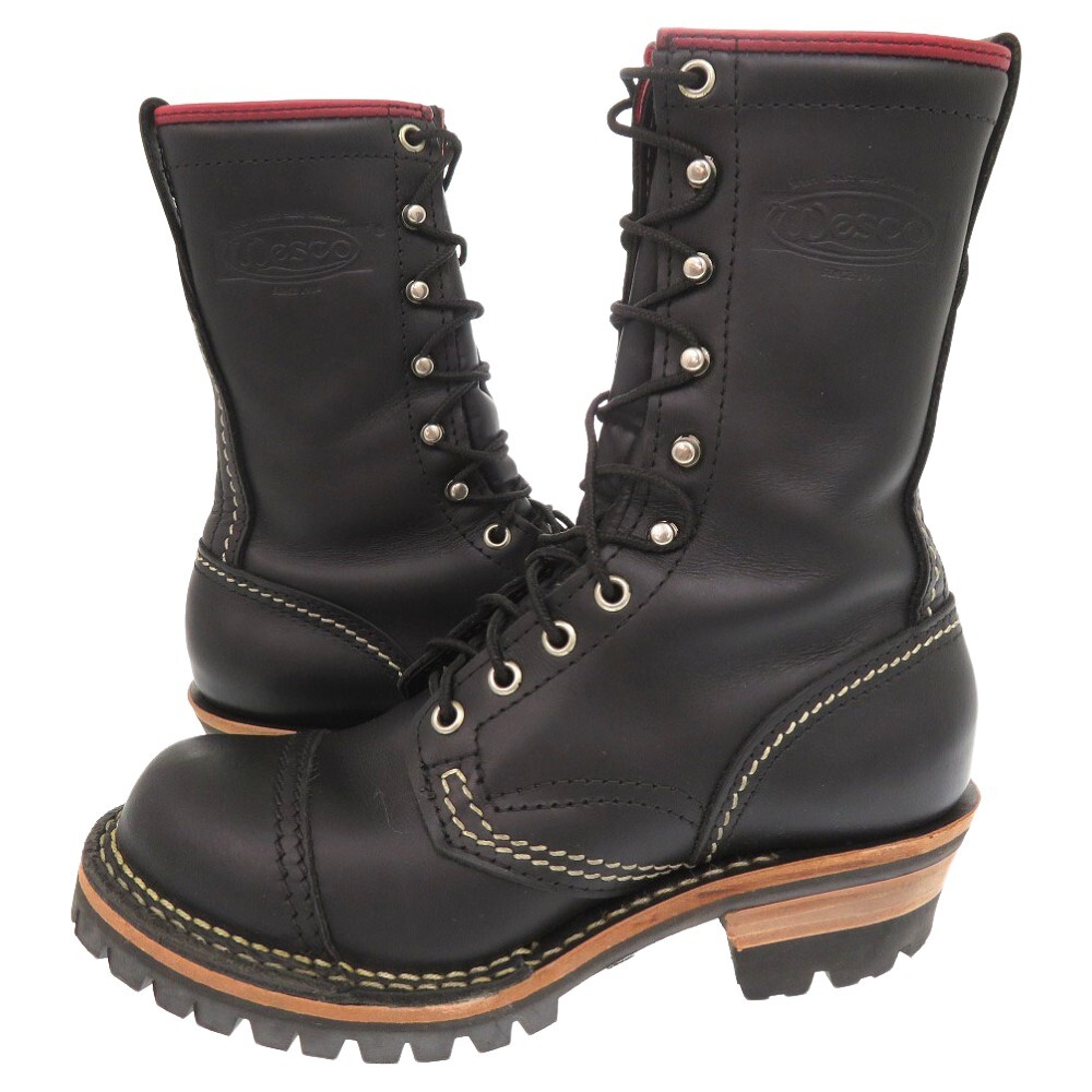 靴 Wesco Custom Jobmaster BK108100 8 1/2E Custom Wesco Jobmaster