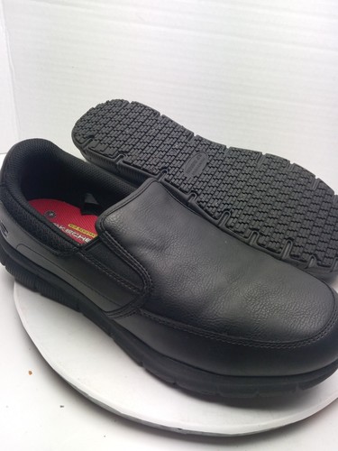 Skechers Mens Sz 11.5 WIDE 77157W Nampa 