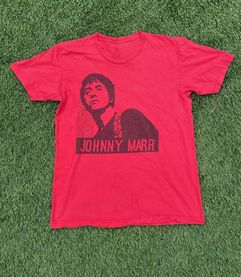JOHNNY MARR 80'S Red T-SHIRT Gift Fan All Size S to 5XL TMB513