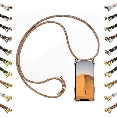 Handy Hlle inkl Band Handykette Schutzhlle Schnur Seil Kordel Case  umhngen | eBay.de