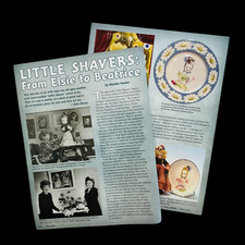 Vintage Little Shavers Doll History Article 3 Pages with Photos