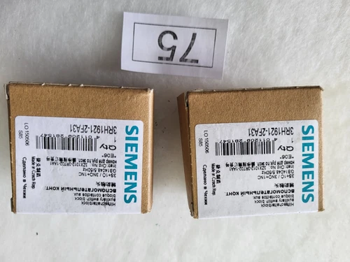 1 STCK. Neu Siemens 3RH1921-2FA31 Zusatzschalter Schnellversand  - Bild 2 von 2