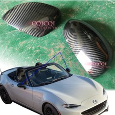 Carbon Fiber Mazda 1522 Mx5 Mx-5 Miata Roadster Nd Side Mirror Cover Carbon Fiber Mazda 1522 Mx5 Mx-5 Miata Roadster Nd Side Mirror Cover