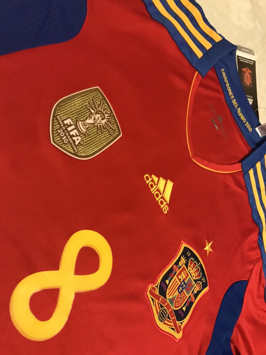 adidas - FIFA2010スペイン代表ホーム ユニフォーム8 XAVI シャビサイズO FIFA2010スペイン代表ホーム ユニフォーム8 XAVI シャビサイズO