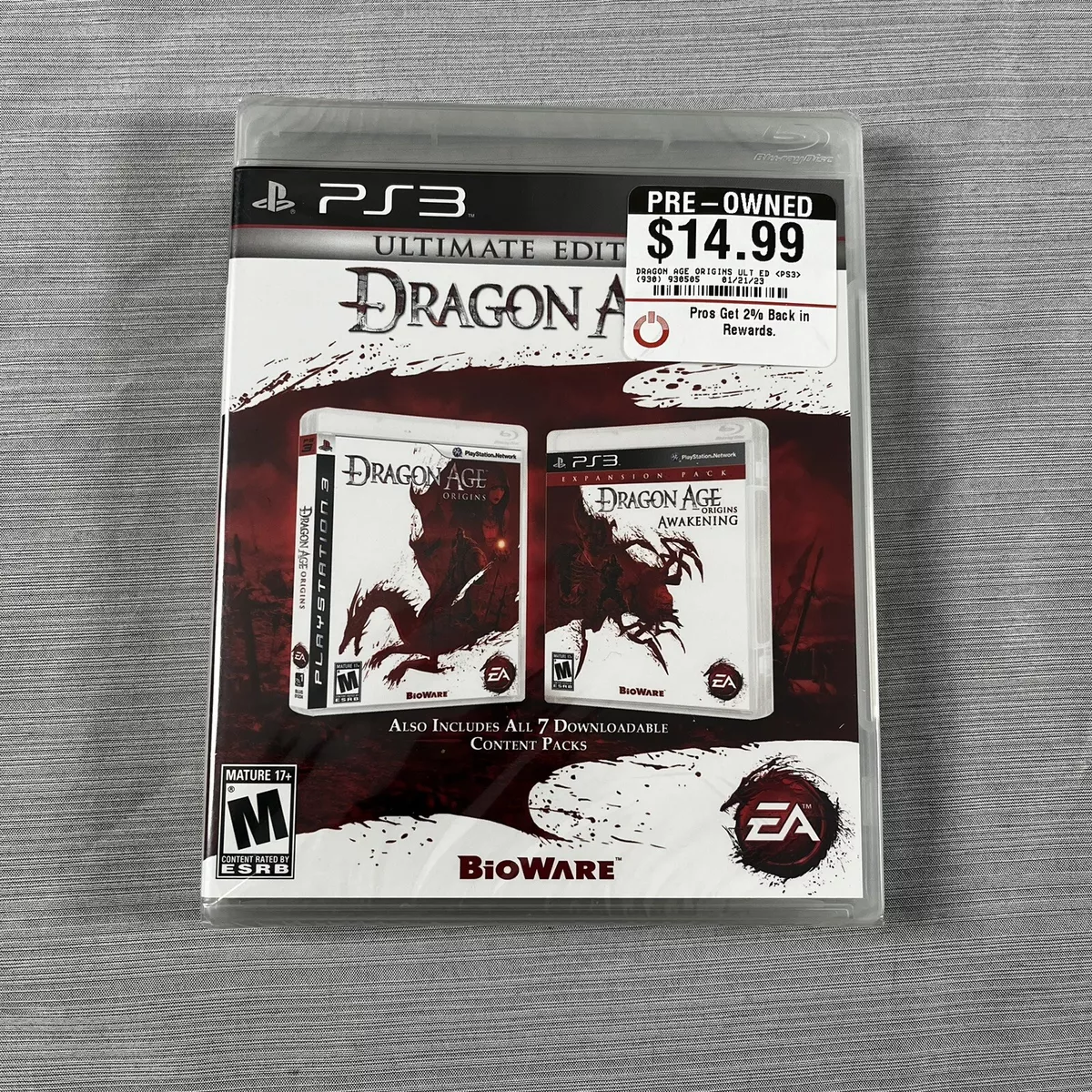 Dragon Age Origins: Ultimate Edition - Playstation 3