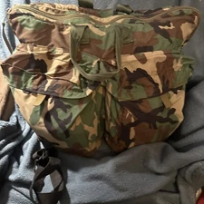 US Military Army Woodland Camo  AH-64 Apache Flyers Pilots Helmet Bag New