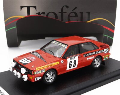 Audi Quattro - Rallye Automobile Monte-Carlo 1983 - Briy - Hénuset - Trofeu TRFR