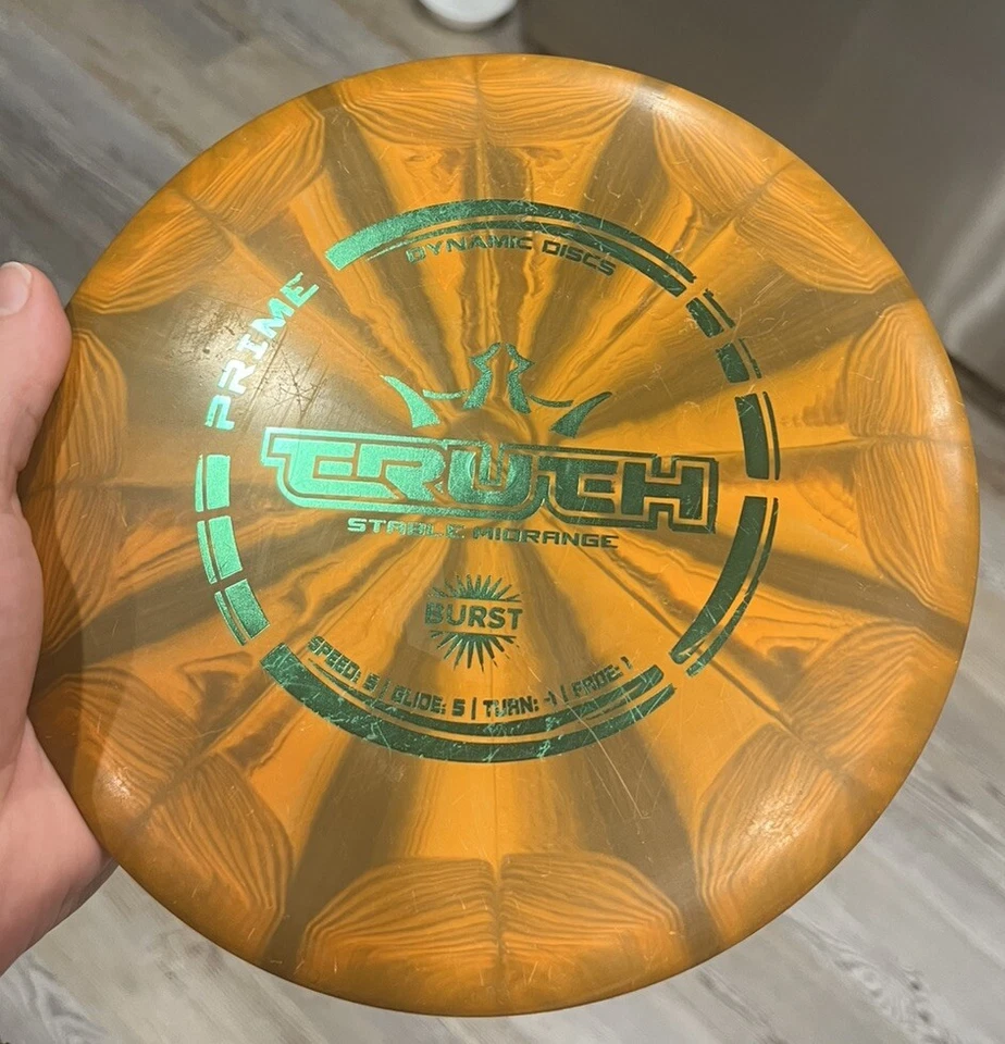 Dynamic Discs Prime Burst Truth 5/5/-1/1, Awesome Orange, 173 Gs, Never Thrown - Image 2 of 4