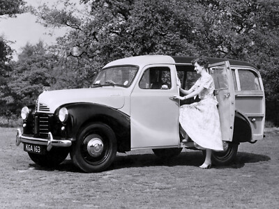 1948 Austin A40 Countryman Woody Press photo 8 x 10 Photograph