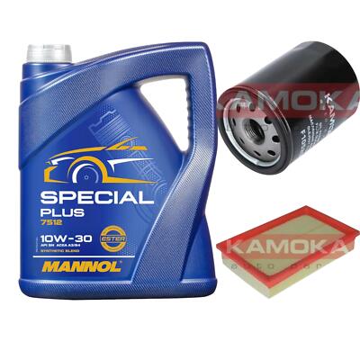 KAMOKA Inspektionspaket MANNOL Special Plus 10W-30 5L für Suzuki Wagon R+ 1.3