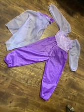 bin41601 Disney Store 2001 Aladdin 4-6x Costume Set 2 Pieces