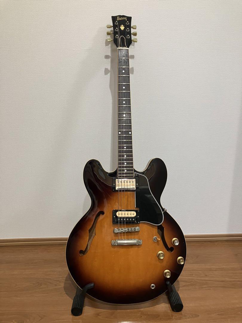 Burny RSA ES-335 type 1980s Sunburst Made in Japan Electric Burny RSA ES-335 type 1980s Sunburst Made in Japan Electric