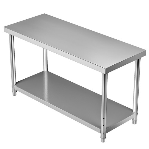 Commercial Kitchen Stainless Steel NSF Work Prep Table with