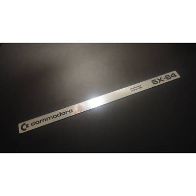 Commodore SX64 Label / Aufkleber / Sticker / Badge / Logo 34,5cm x 2cm [434]