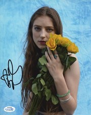 Birdy Jasmine van den Bogaerde Autographed Signed 8x10 Photo COA 