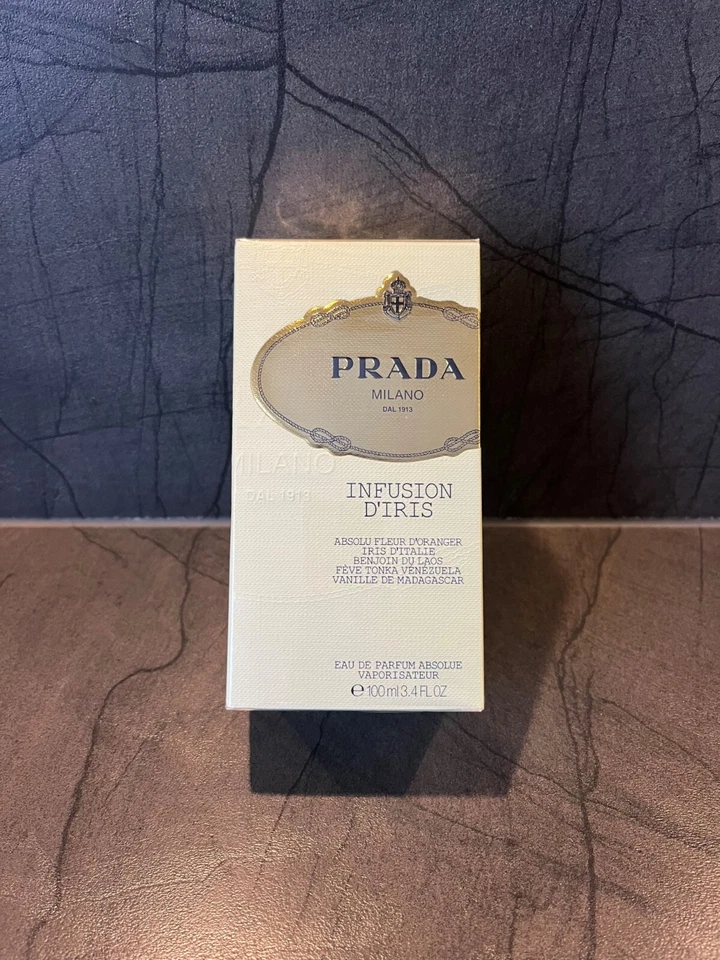 PRADA INFUSION D´IRIS ABSOLU FLEUR D´ORANGER 100ml Eau de Parfum NEU Folie
