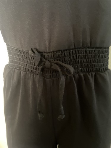 GB Girls black sleeveless romper/jumpsuit - Size XL - Picture 7 of 16