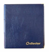 Blue Coin Album for 200 Medium Coins 50p �1 �2 Book Folder Big Capacity Pages