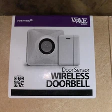 Fosmon Wireless Door Chime Door Entry Alert for Home/Business/Office 500f Range