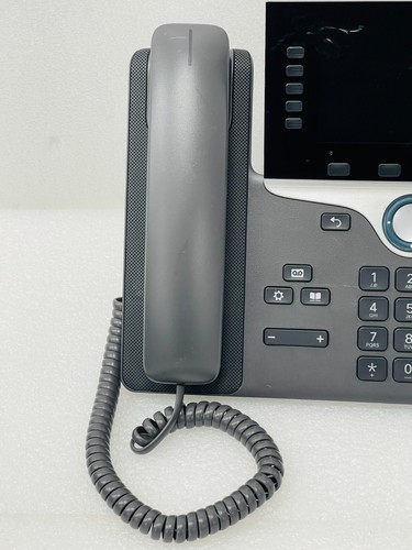 X5 Cisco CP-8865-K9 VoIP Video Conference Phone w/ Handset Stand And Camera - Afbeelding 4 van 10