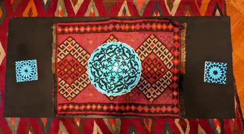 Handwoven Kurdish Yastik Cushion Cover Eastern Turkey - Picture 4 of 4