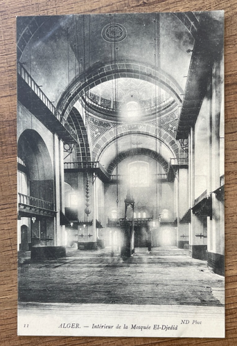 CPA ALGERIE Mécheria La Mosquée et Infirmerie Indigène Edt J.GELSOR Alger