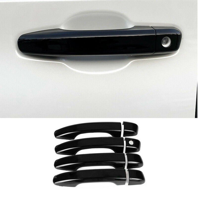 For Honda Accord 2018-2021 Black Car Door Handle Cover Trims Accessories