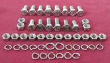 MGB 'B' series engine mounts - chrome bumper - 1962 - 74 , in STAINLESS STEEL