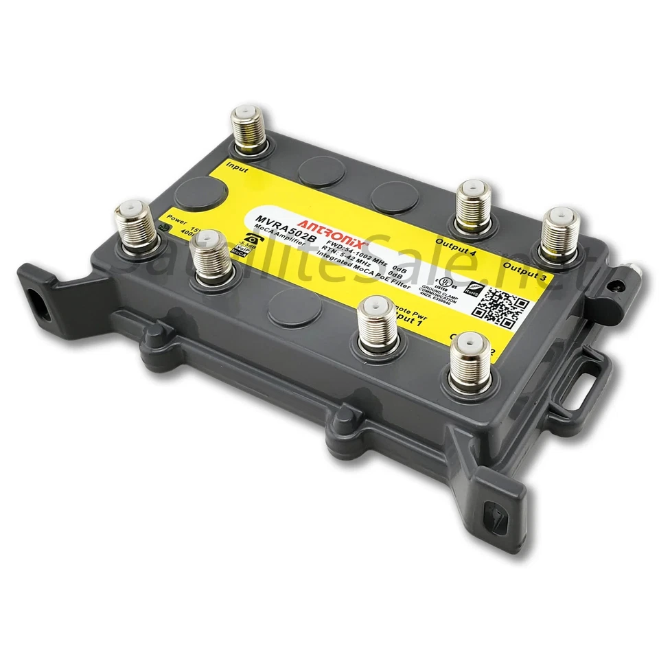 Antronix MVRAM502BACPEZ AMPLIFIER 4 PORT +1 VOIP 85/102MHZ MOCA UNITY - Image 2 of 4