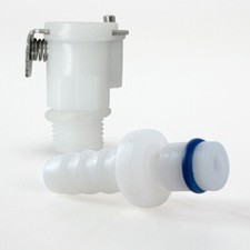 Female Male Fittings Quick Release Valves for Acrylic Penis Nipple Vacuum Pump