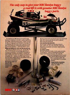 MRC Grasshopper Off-Road Buggy RC Parts Print Ad Wall Art Decor